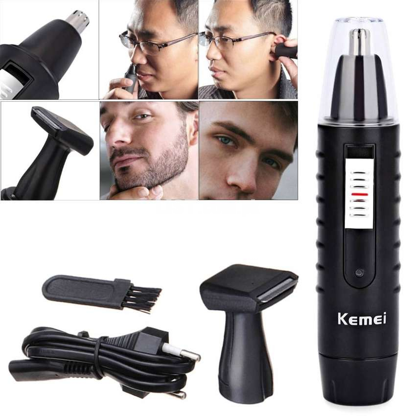 2 in 1 Kemei Nose and Ear Hair Trimmer