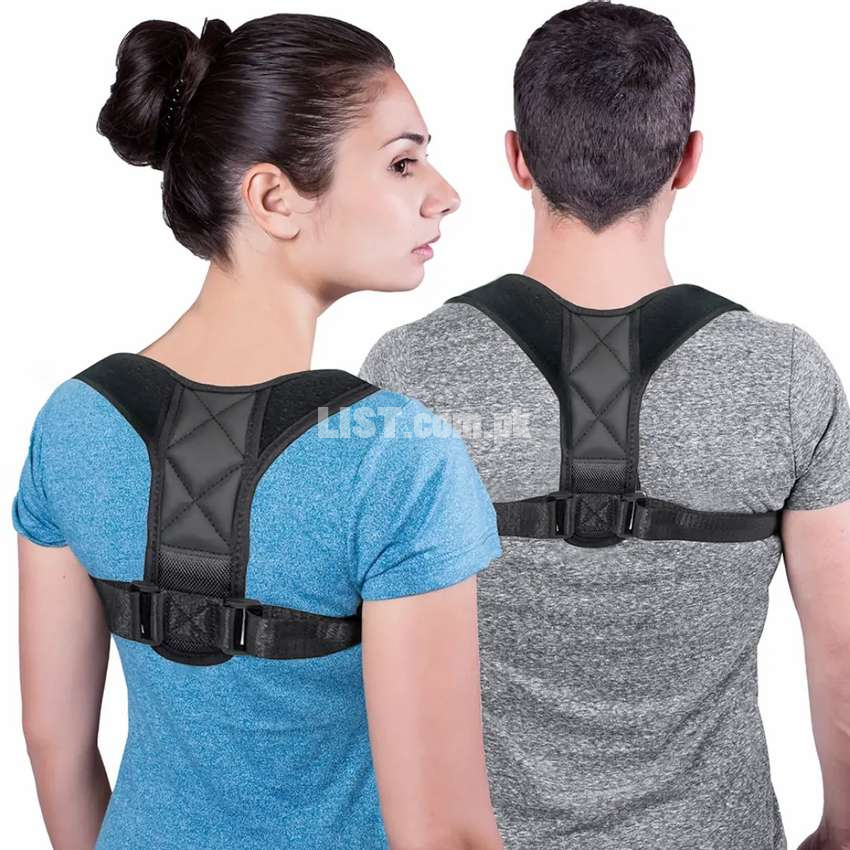 Posture Corrector Belt Adjustable - Back Pain Relief Shoulder Support 