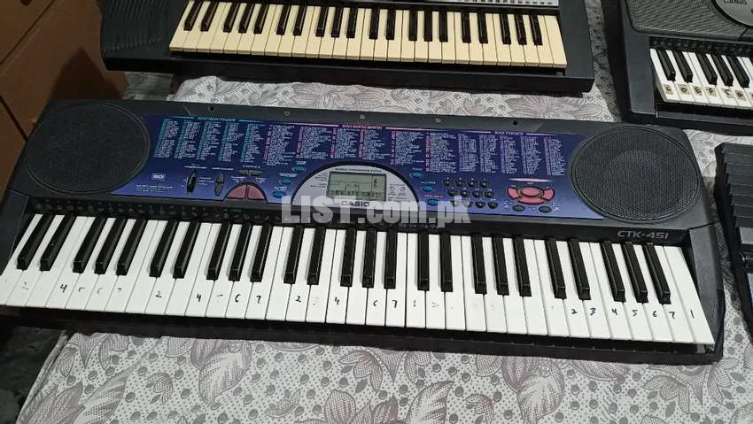 Casio Ctk 451 piano w/midi option keyboard