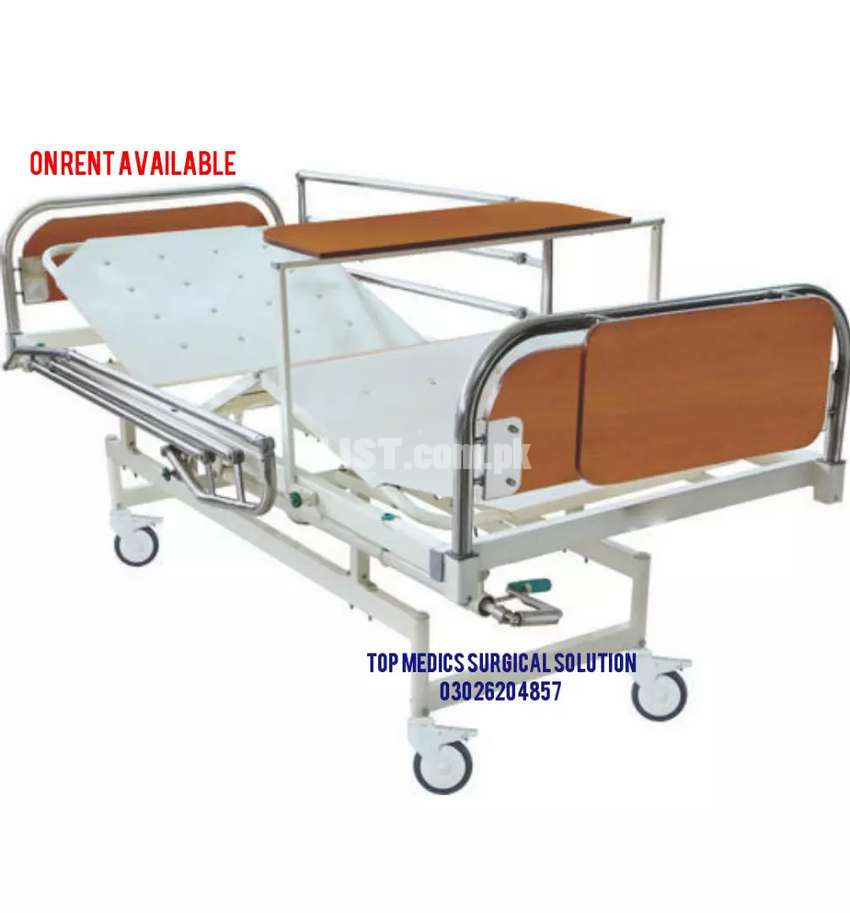 Hospital patient Bed manual 2 function cheap hospital bed  Fowler Bed