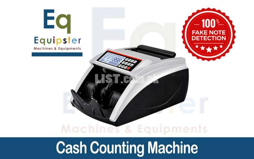 bank note counting machine with 100% fake ntoe detection