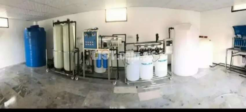 Mineral water plant 1 ton