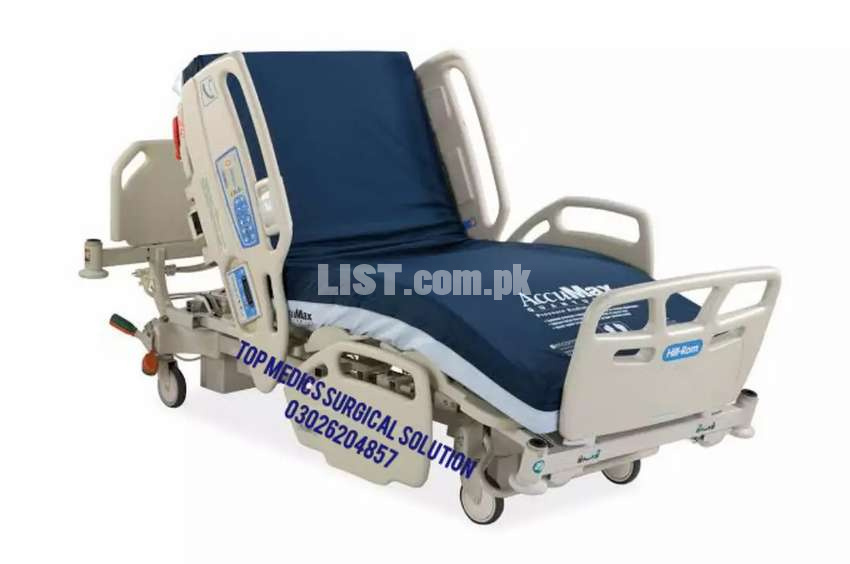 Electric Bed patient care home use ICU Bed Rent per month available