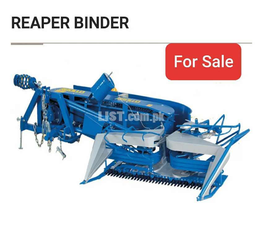 Reaper Binder For Wheat & Rice...
