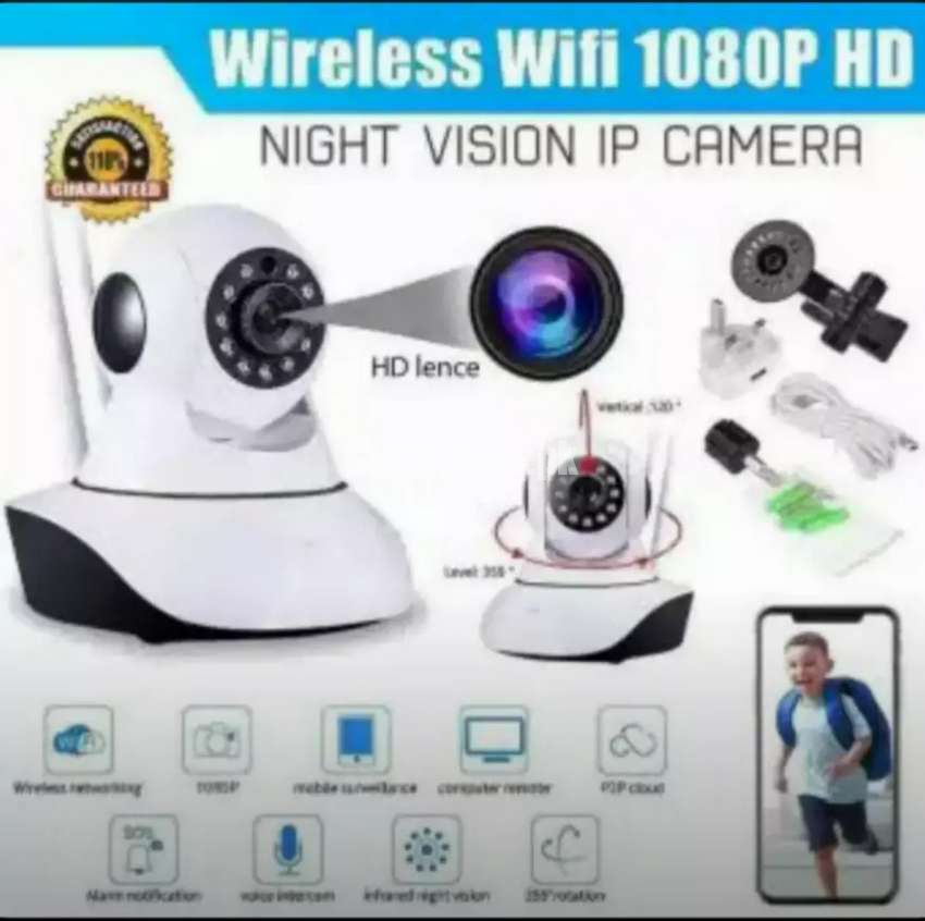 Wireless Security Camera with Night Vision