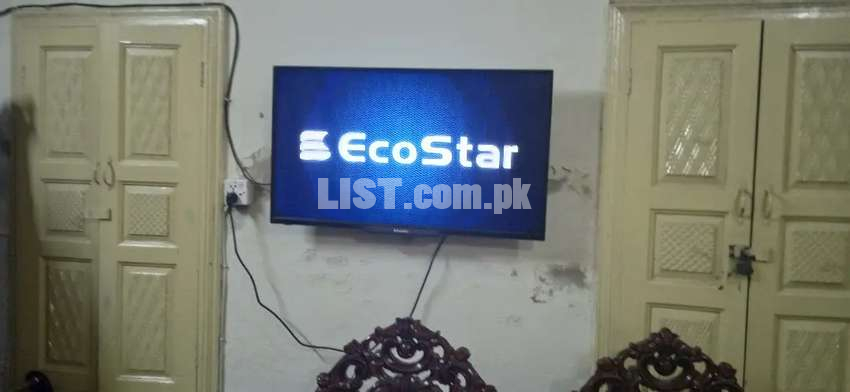 LED 39 inches black colour of original Echostar company