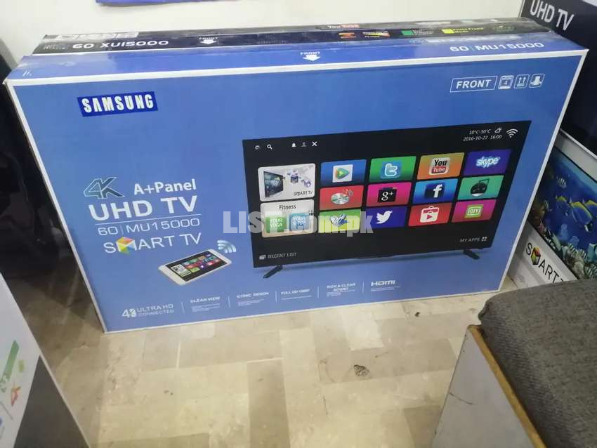 Leader offers UHD Wifi 55 Samsung 1 year warantyy