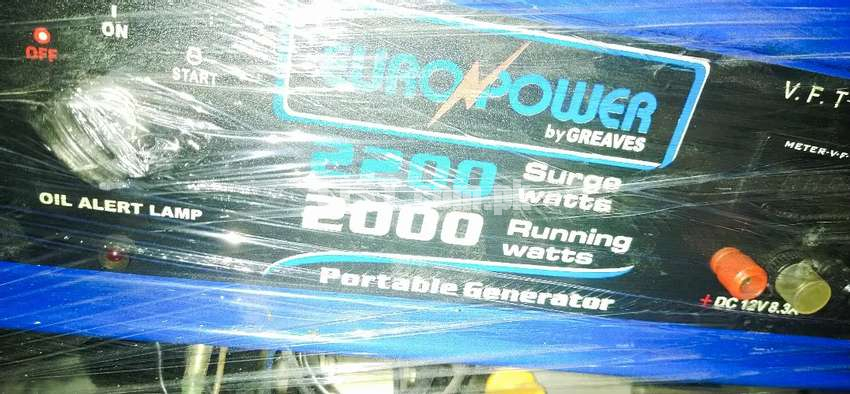I want to sale Euro power 2.0 KVA generator brand new