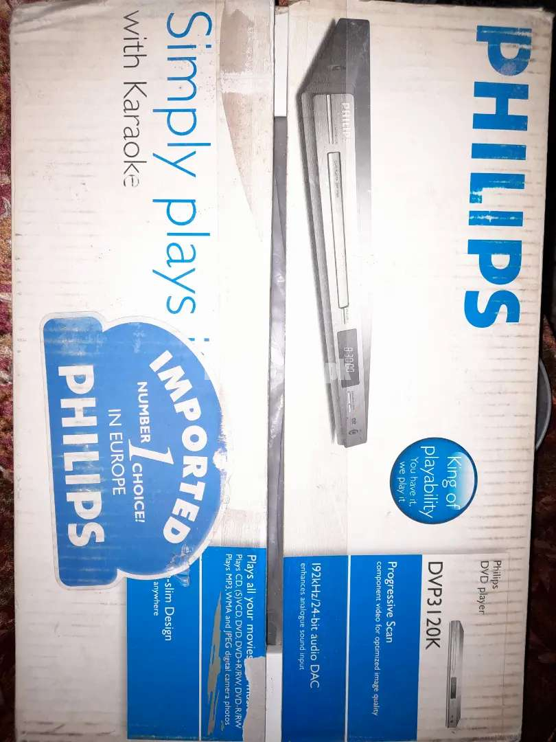 Philips Less Used DVD Player DVP3120K