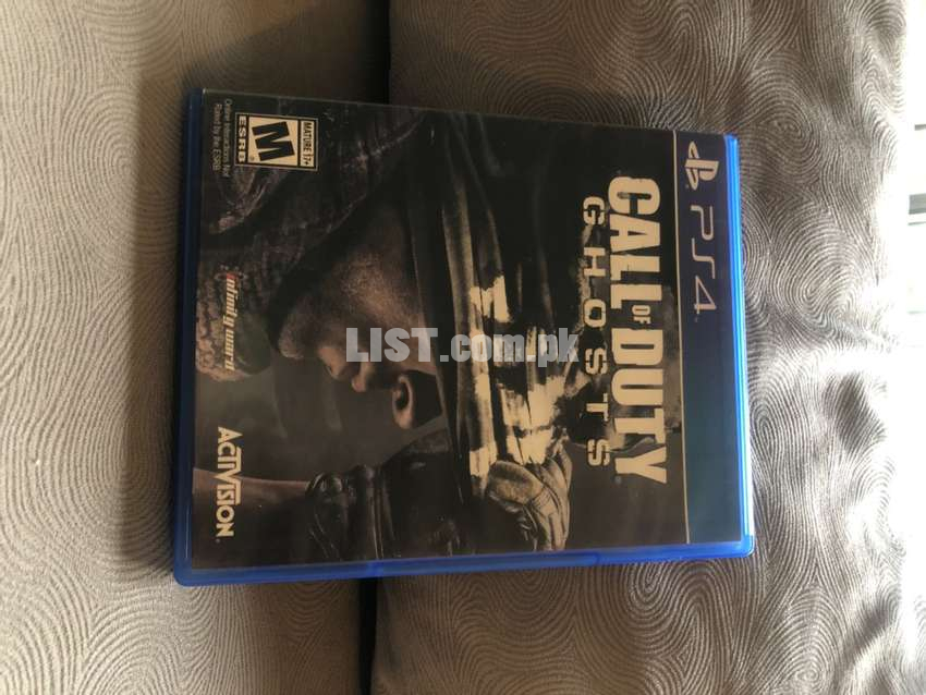 Call of duty ghost ps4