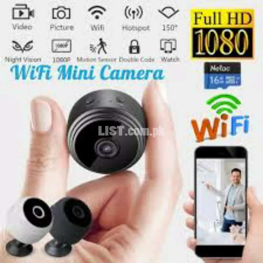 A9 1080P HD MAGNETIC WIFI MINI CAMERA Hidden Camera Hi Revolution Hd