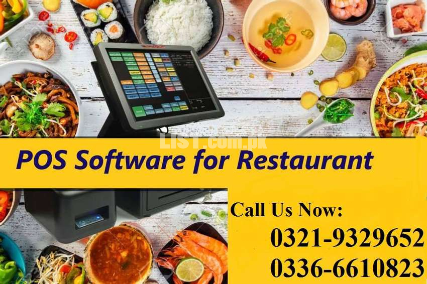 POS Billing Software for Restaurant, Ice Cream, Fast Food Cafe