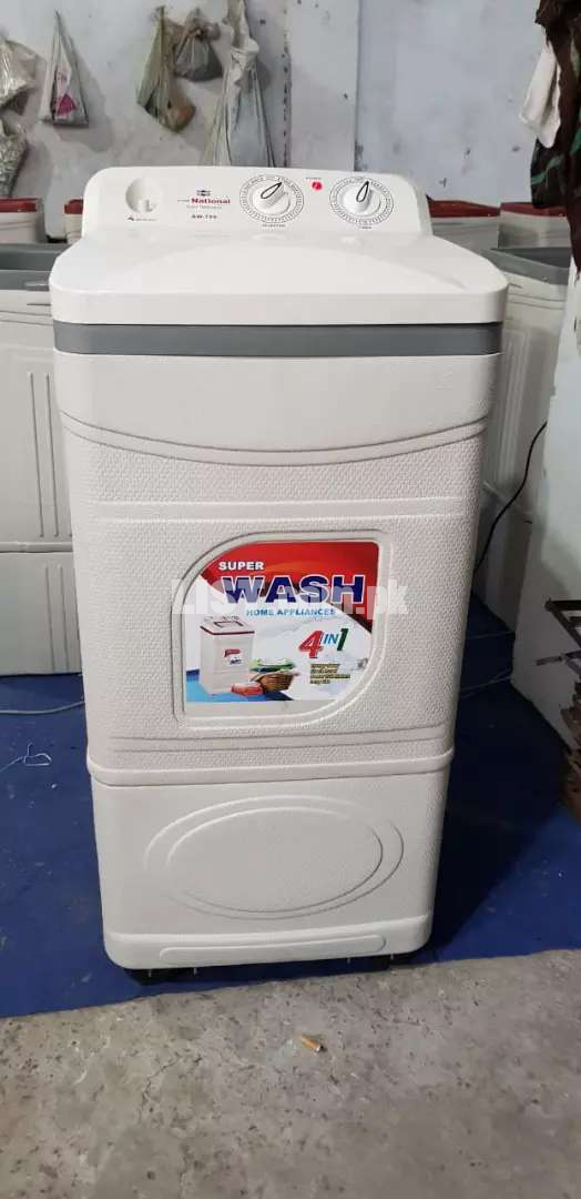 A-One National 909model washing machine 2 years warranty free delivery