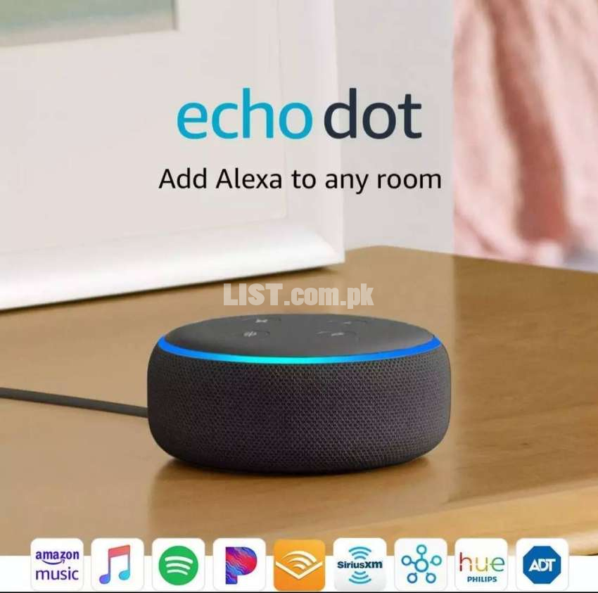 Echo Dot (3rd Gen)  Smart speaker with Alexa