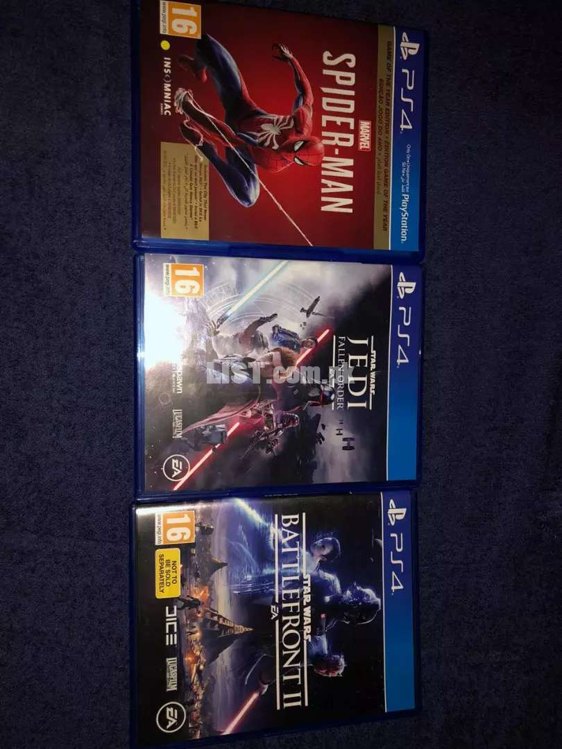 Bought in UK, PS4 games kept in good condition.