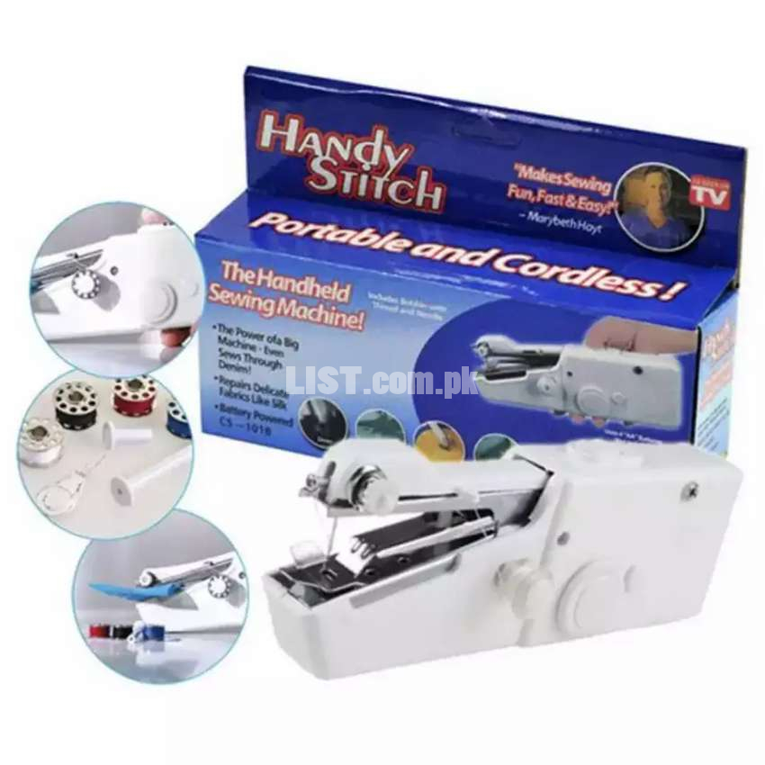 Handy Stitch Mini Hand Sewing Machine – White