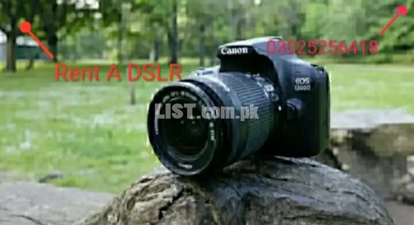 Camera for rent in Lahore