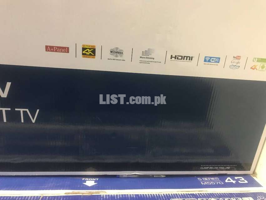 42 inch led samsung box pack 2 year warranty WAHDAT ROAD, LAHORE TODAY
