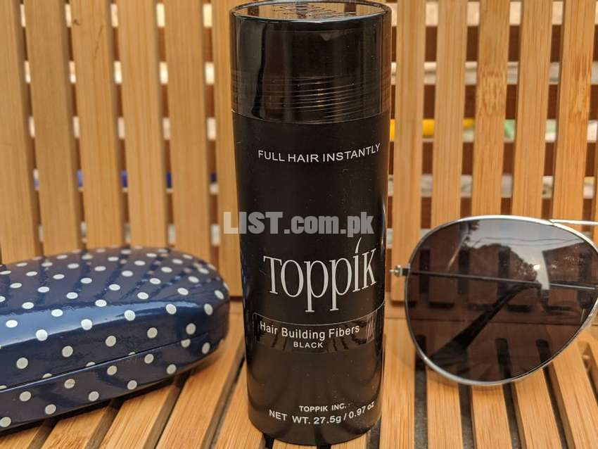 Free Delivery Toppik Hair Fiber 100% Original Quality Dark Brown