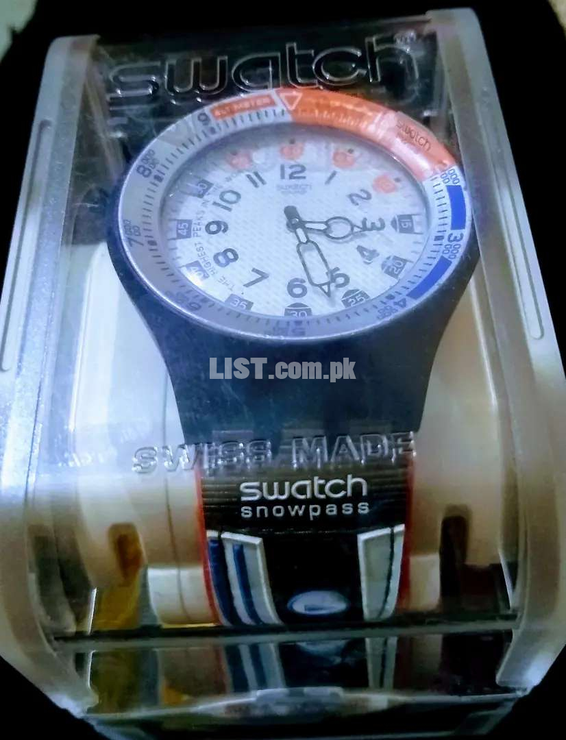 Original Swatch Snowpass Watch