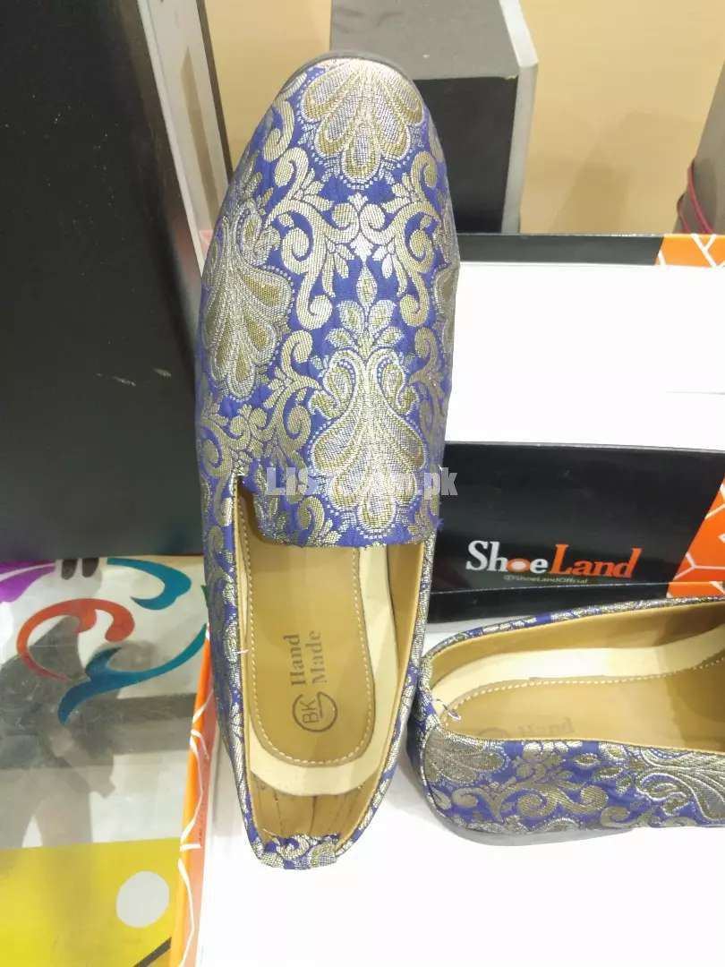 Banarasi Jamawar Khussa Shoes