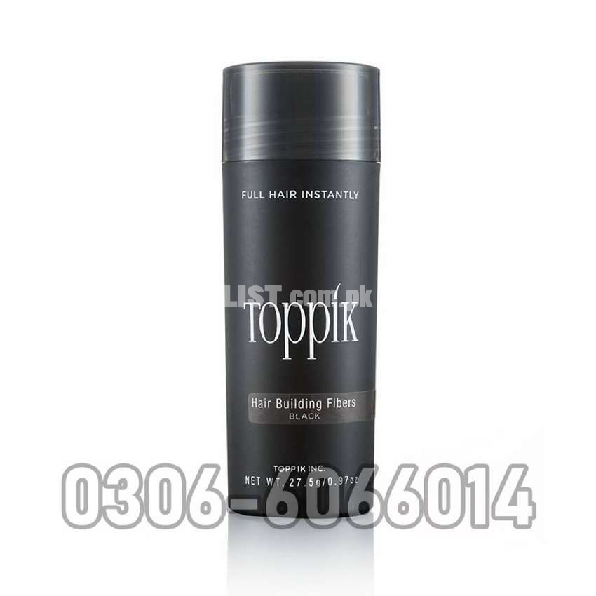 hair thicker and fuller instantly with Toppik Hair Building Fibers