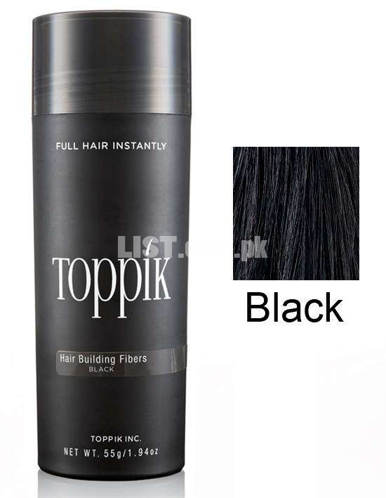 Toppik Hair Fiber -27.5 GRAM - Black, grey