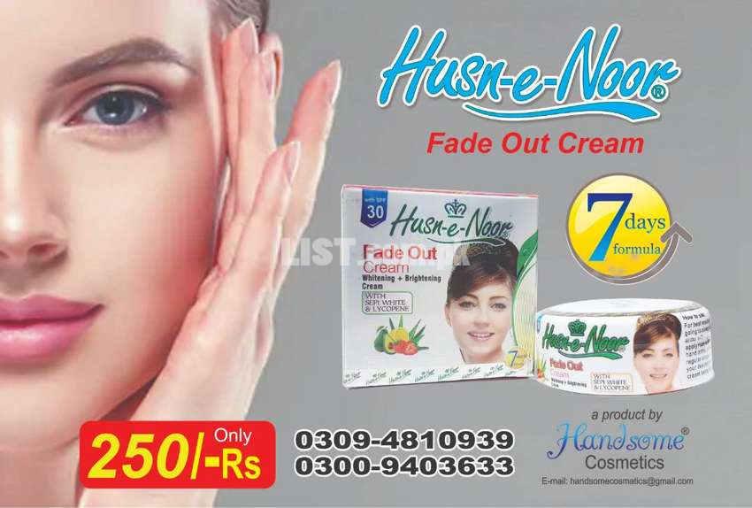 Husn-e-noor Fade out cream(export quality)