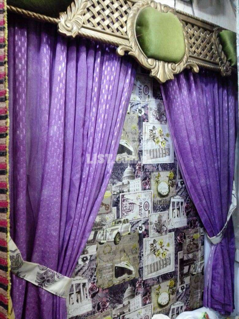 3D Design Curtains And Blinds And Sofa Fabric