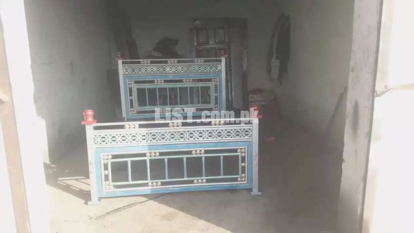 Steel bed for sale