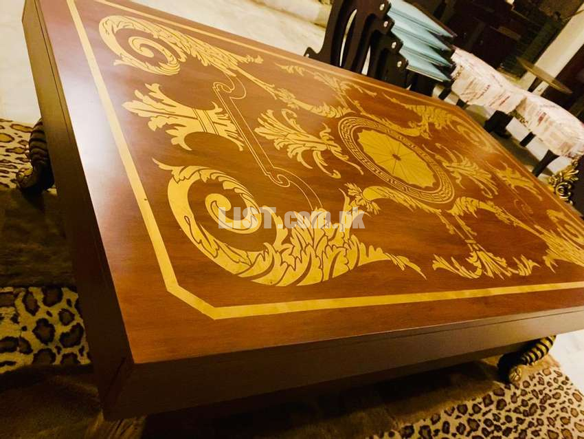 ZarTash Branded Cemter Table Shisham and bed sofa home Furniture table