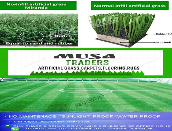 ARTIFICIAL GRASS LOWEST RATES BY MUSA TRADERS