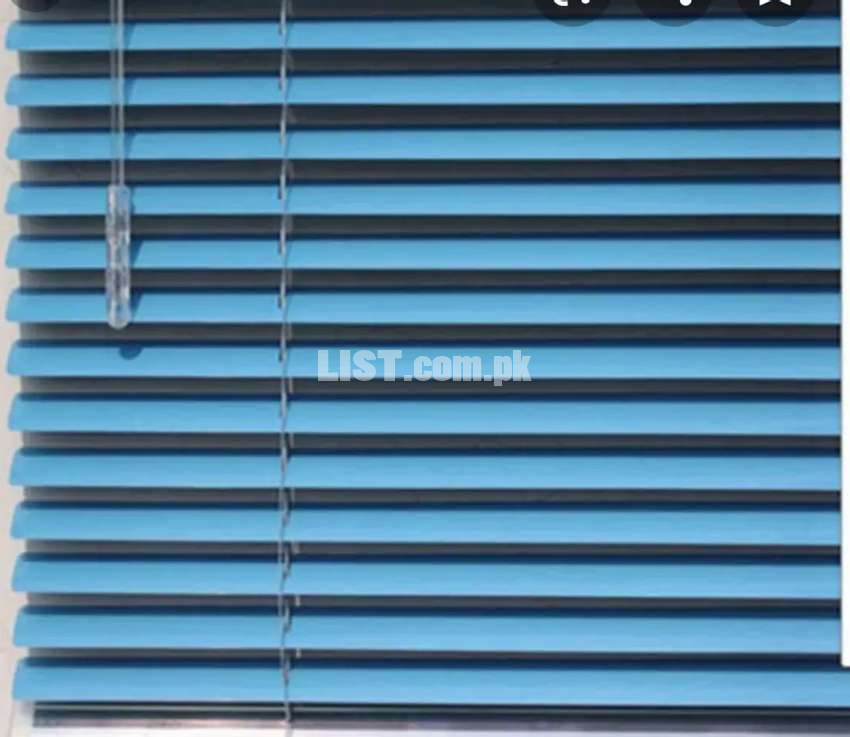 Plastic blind curtain for office or use for home