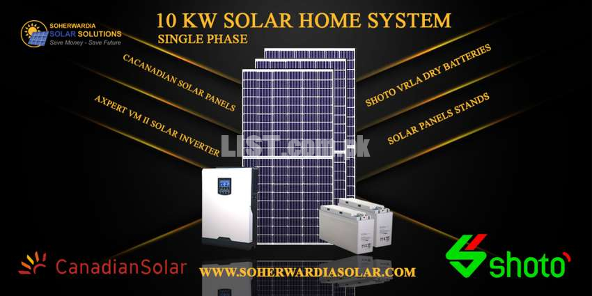 Build your home with your own electricity Generation. 10 Kw solar home