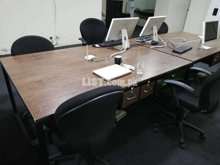 Computer Table for 4 Persons