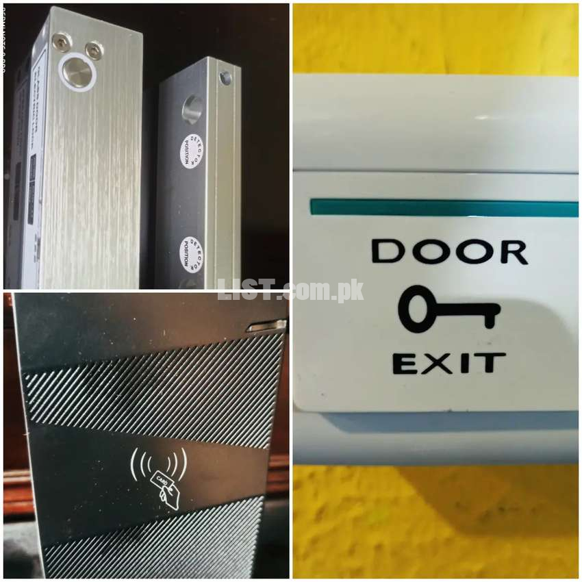 Electric DOOR ACCESS CONTROL SYSTEM COMPLETE PKG WITH INSTALLATION