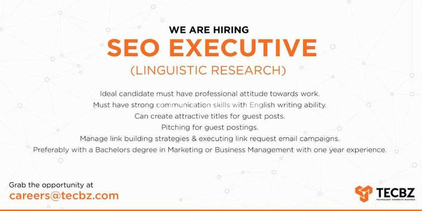 SEO Executive (Linguistic Research)