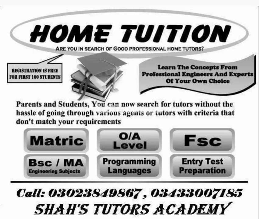 Lady Home Tutor Required in all areas of Karachi