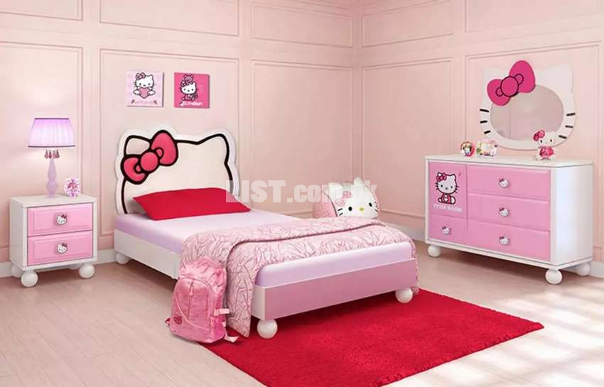 Hello kitty new bed setup for your little love in kids furniture.