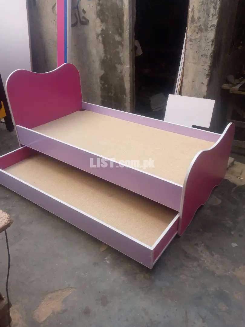 Beautiful baby double bed
