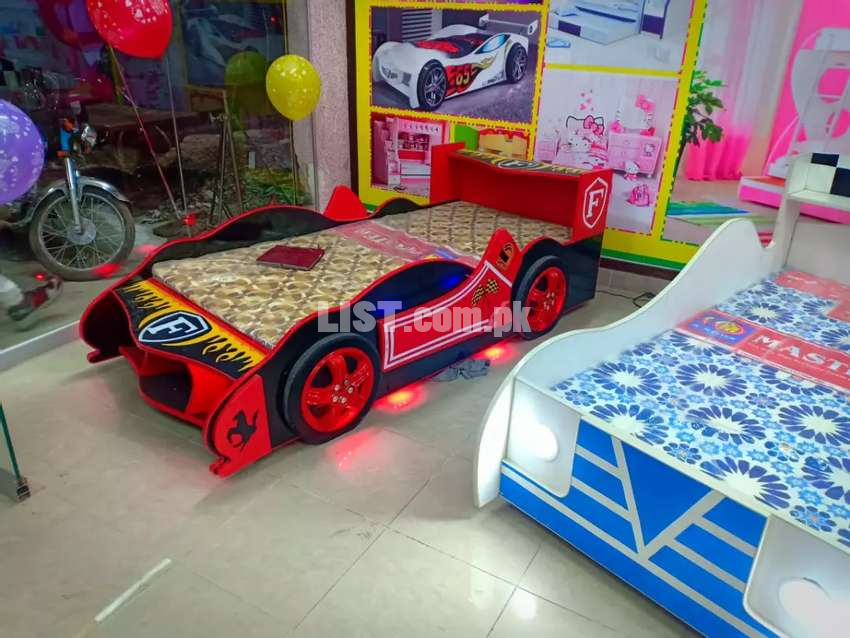Car Bed For Baby Boys & Girls
