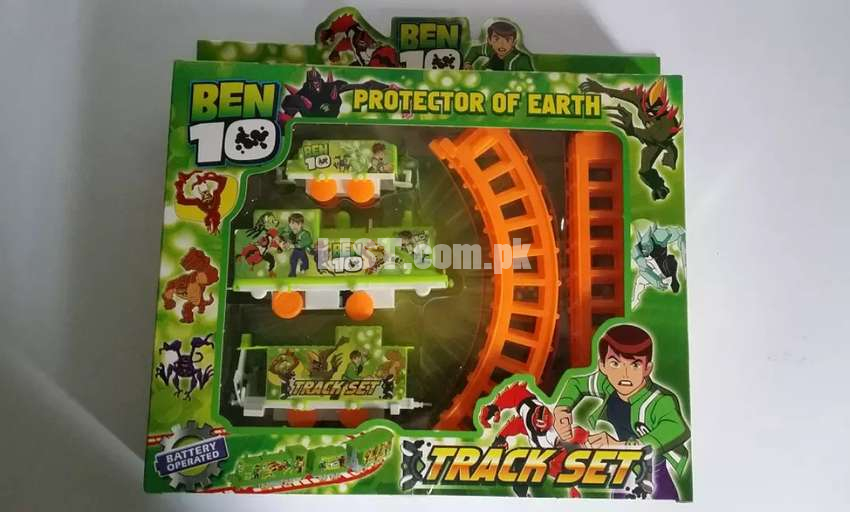 Brand new unused Piece BEN 10 Electronic Train Set for Kids