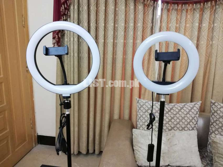 26cm LED  Ring Light With 7ft Light Stand FREE DELIVERY