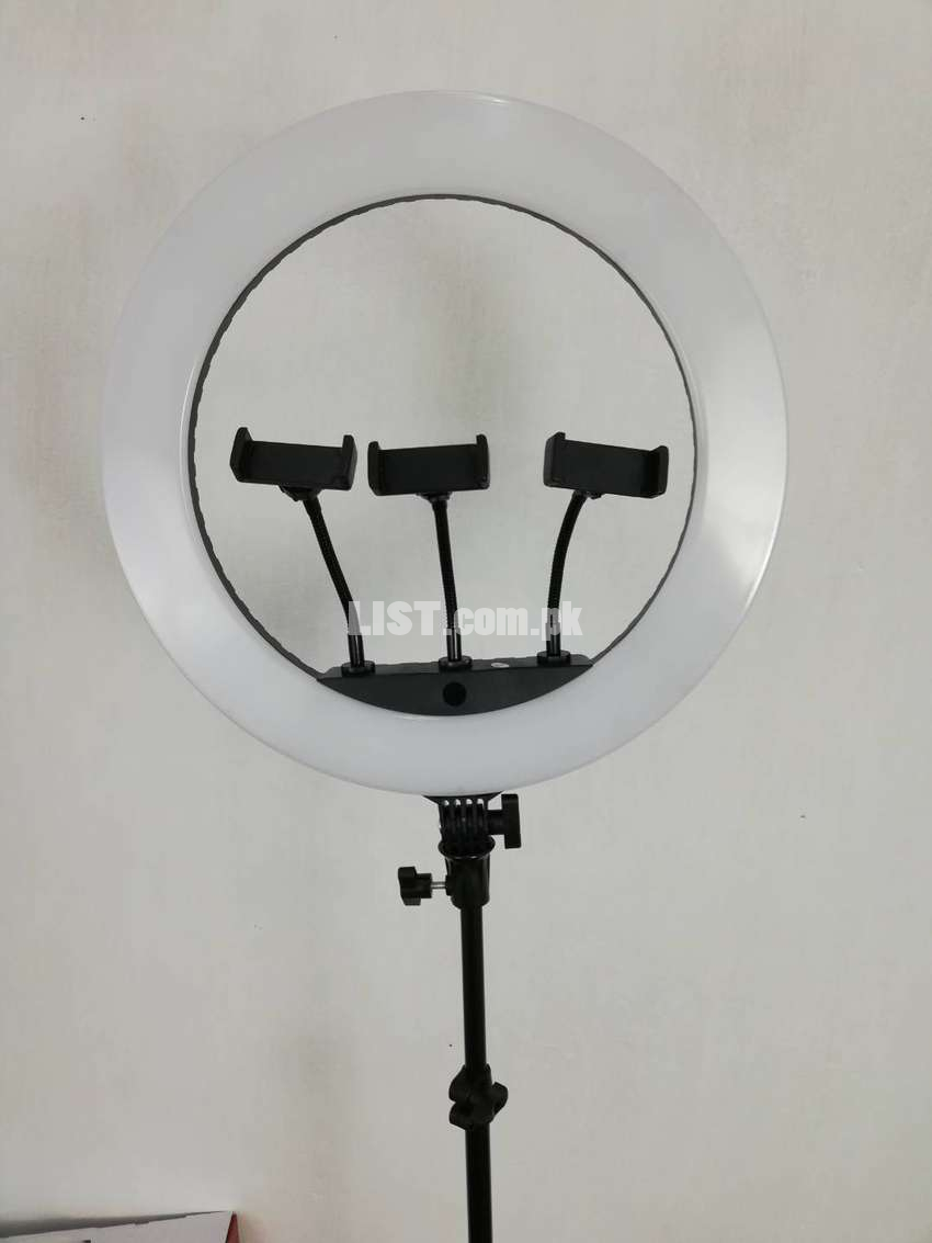 Jmary 45Cm 18'inch Ring Light With 7ft Stand Free Cash on Delivery