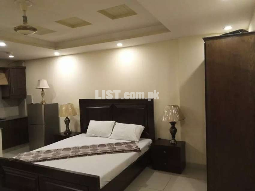 Full furnished studio for rent in civic center Bahra town phase 4