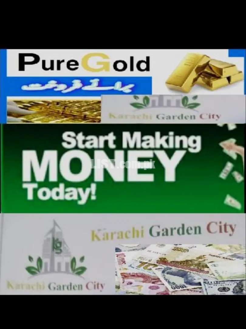 Karachi Garden City 120 , 240 yards