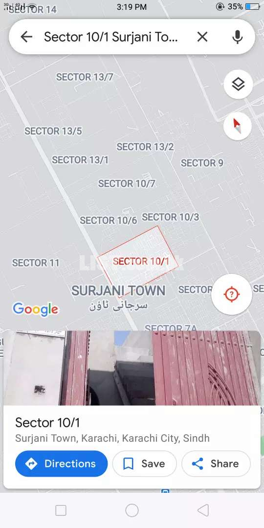 Pot sector 10 sarjani town