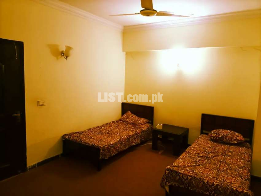 Guest house rooms and hotel rooms