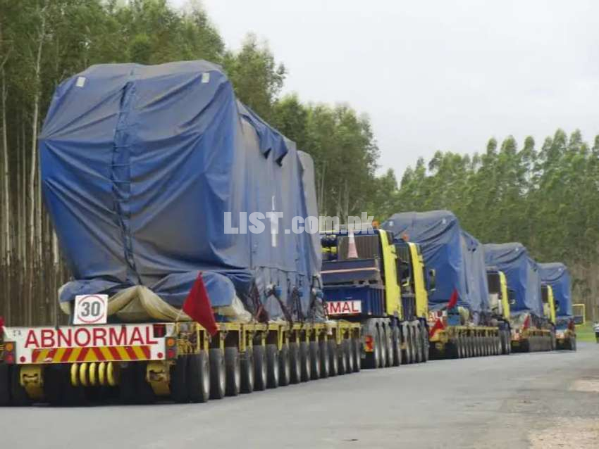 Low Bed & multi Axle Trailer Services In Pakistan