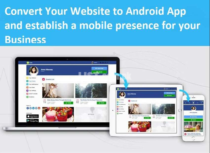 Convert Your Website to Android App and Grow Your Business.